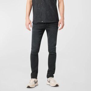*Hudson | Blake Slim Straight Jeans in Black Size 32